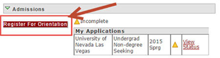 Register for NSO