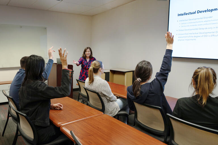 Caitlin Chen, DO, is an assistant professor and associate residency program director in the Kirk Kerkorian School of Medicine at UNLV Department of Psychiatry and Behavioral Health.